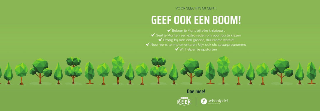 De bomenactie breidt zich uit: doe jij al mee met jouw salon? - Koosvanderbeek.nl