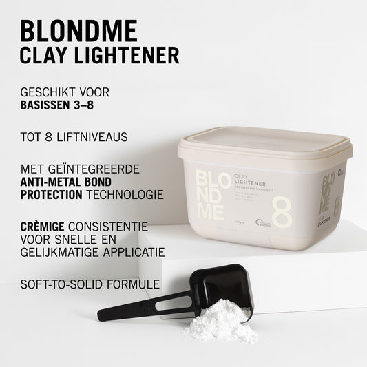 Schwarzkopf Blonde Me Clay Lightener 7+ 350g