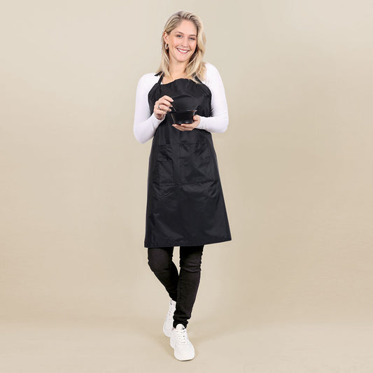 Trend-Design EcoTrend Neon Paint Schürze Schwarz