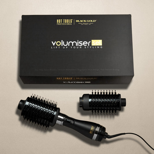 Hot Tools Volumiser Set Black Gold