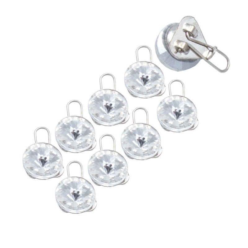 A&A Haarclips Strass 8st - Koosvanderbeek.nl - koosvanderbeek - Haarmode