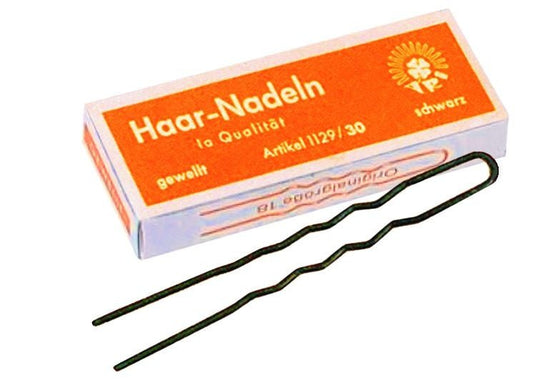 ARI Haarspeld Ribbel Zwart - Koosvanderbeek.nl - ARI - Schuifjes & spelden