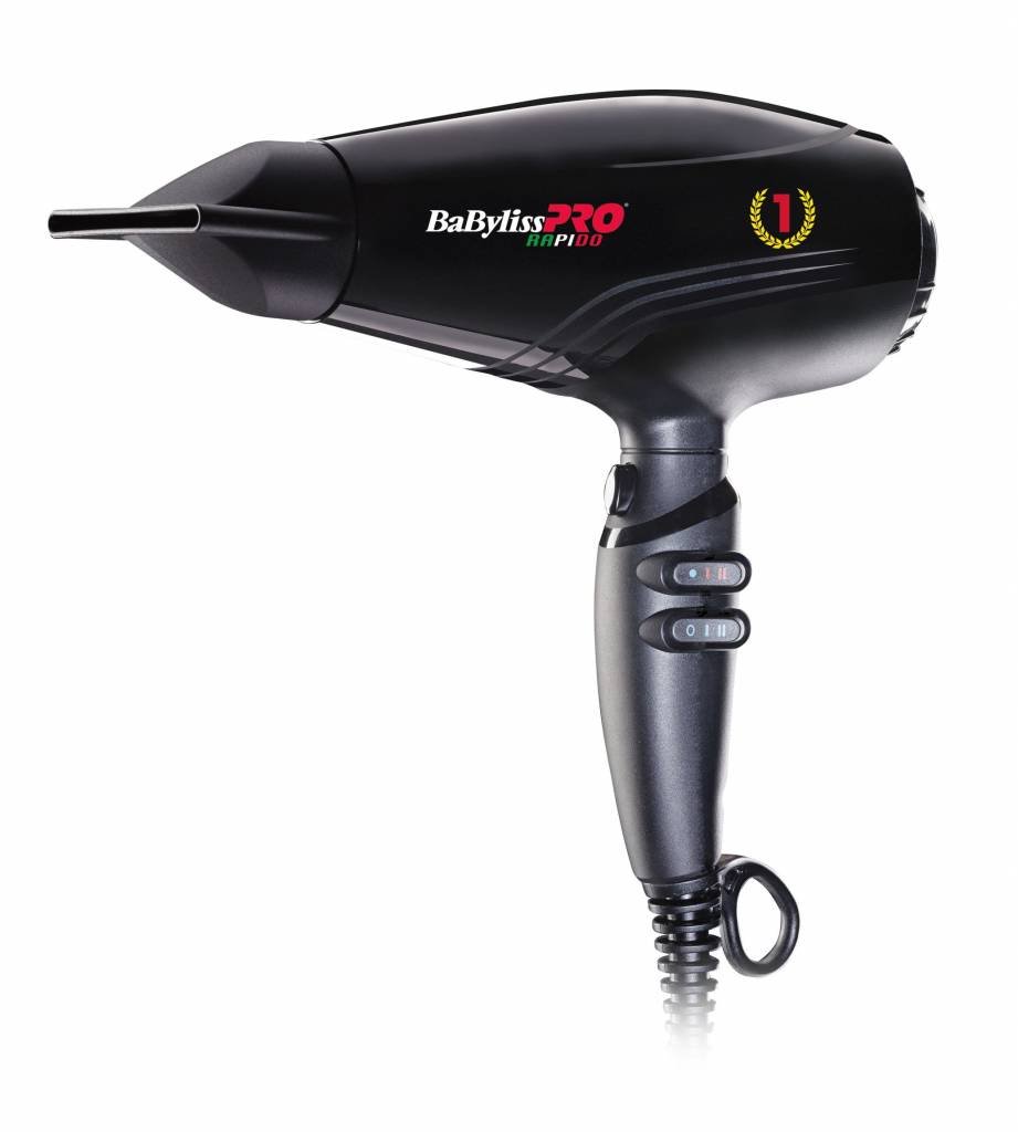 Babyliss Rapido Zwart BAB7000IE 2200W - Koosvanderbeek.nl - Babyliss - Fohns