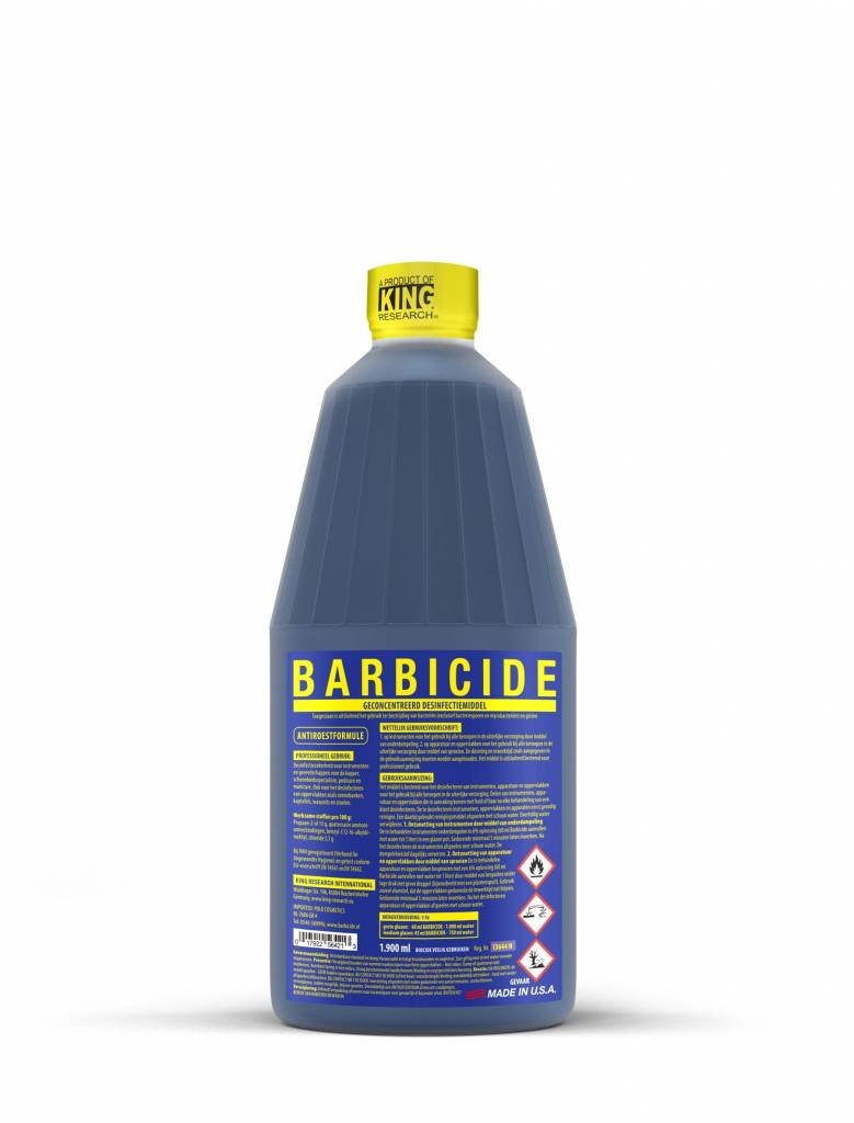 Barbicide Desinfecteervloeistof 1,9 liter - Koosvanderbeek.nl - Barbicide - Hygiene