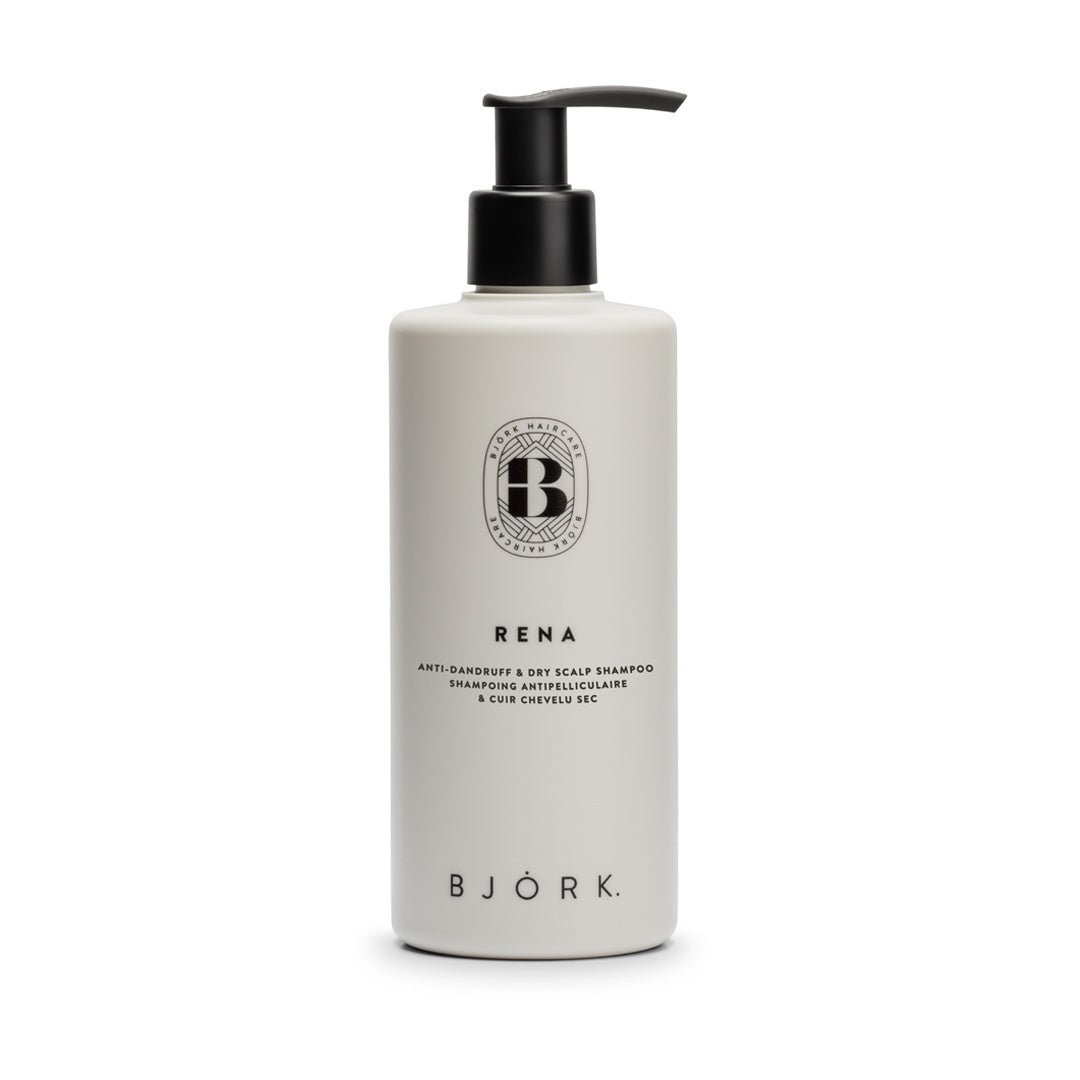 Bjork Rena Anti - Dandruff & Dry Scalp Shampoo 300ml - Koosvanderbeek.nl - Bjork - Hoofdhuidproblemen