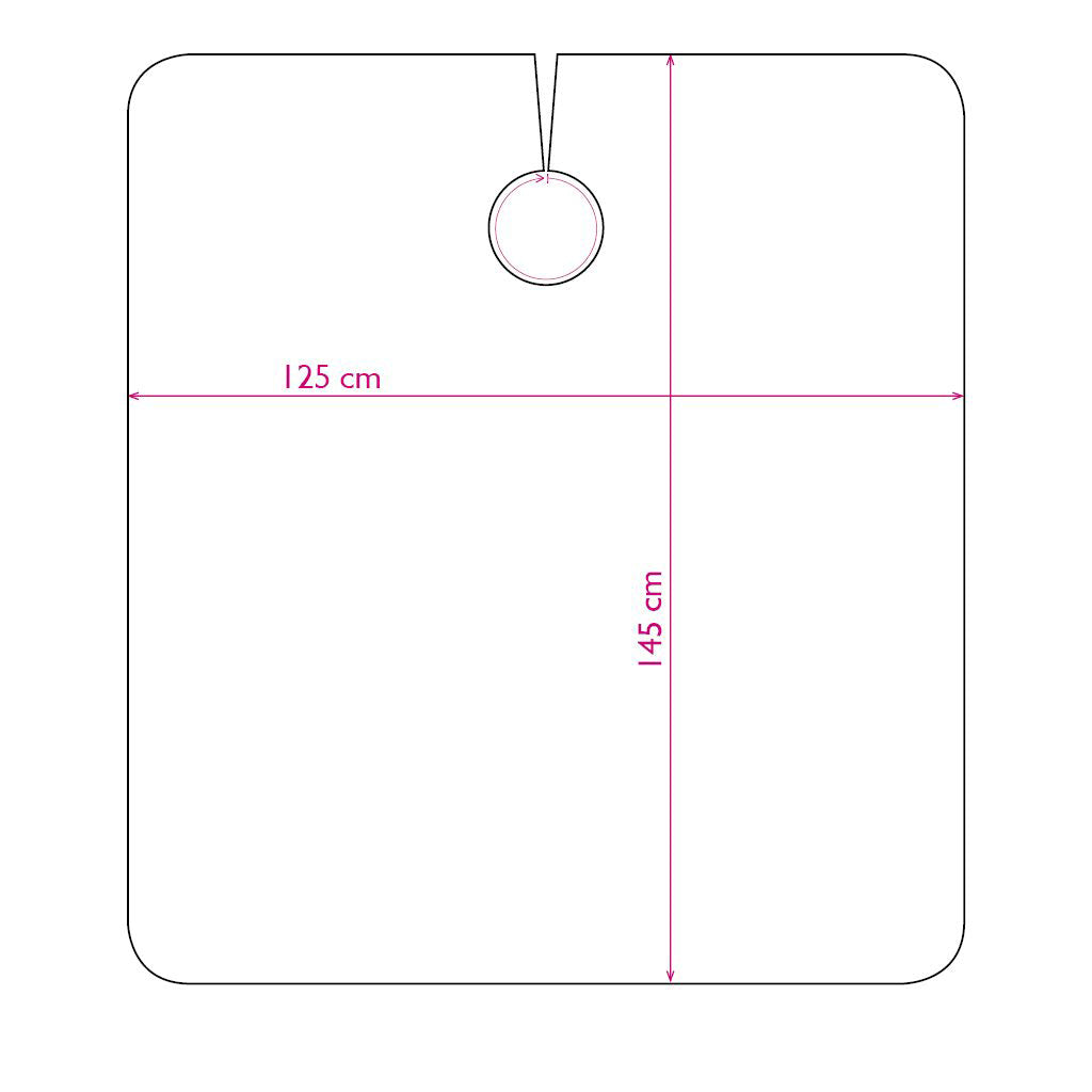 Trend-Design EcoTrend Neon Kaplaken Zwart