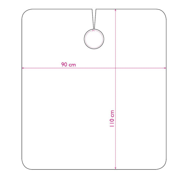 Trend-Design Kinder-Überwurftuch Candy Cape