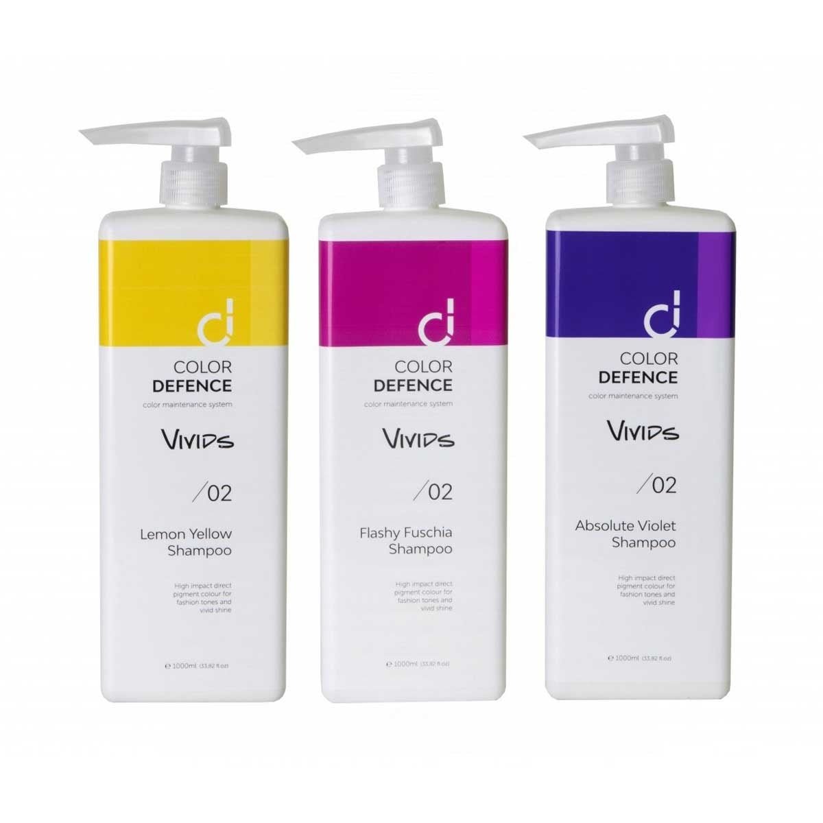 Color Defence Vivids Shampoo 1000ml - Koosvanderbeek.nl - Color Defence - Kleuronderhoud