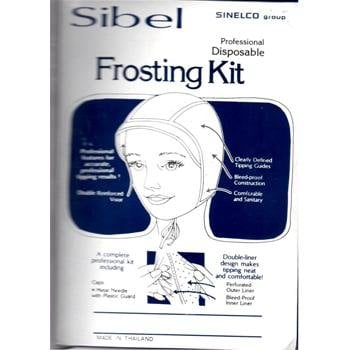 Coupe Soleil Muts Frosting kit 5 stuks - Koosvanderbeek.nl - Sibel - Blondeer accessoires