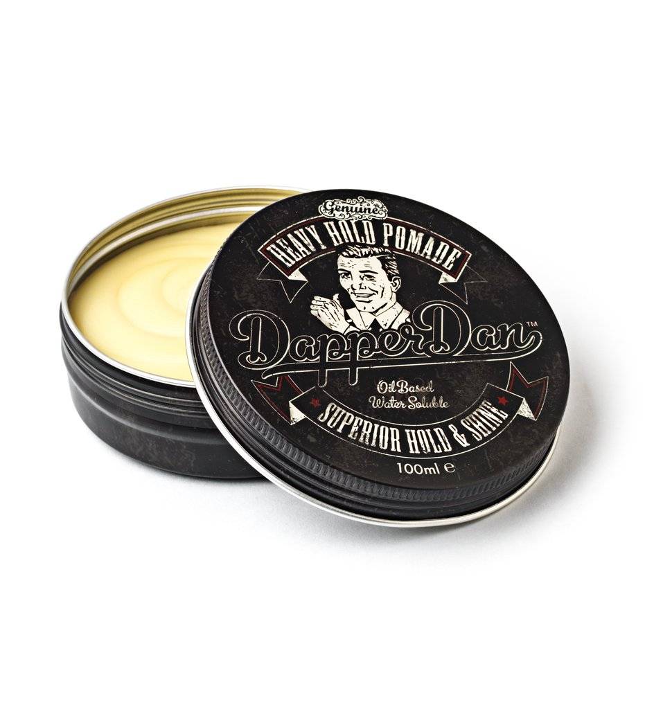 Dapper Dan Heavy Hold Pomade Zwart 100ml - Koosvanderbeek.nl - Dapper Dan - Wax & pomade