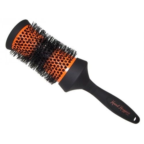 Denman Head Huggers XL 53mm Zwart/Orange - Koosvanderbeek.nl - Denman - Haarborstels