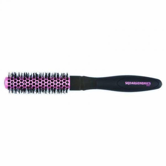 Denman Squargonomics S = 20mm Zwart/Pink - Koosvanderbeek.nl - Denman - Haarborstels