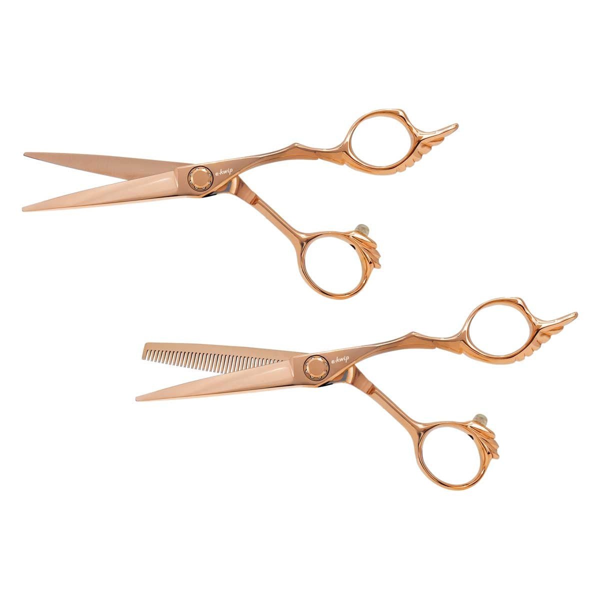 E - Kwip Schaar Angel Rose Gold Set - Koosvanderbeek.nl - E - kwip - Kappersschaar