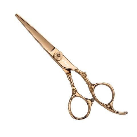 E - Kwip Schaar Flower Rose - Gold 5,5 - Koosvanderbeek.nl - E - kwip - Kappersschaar