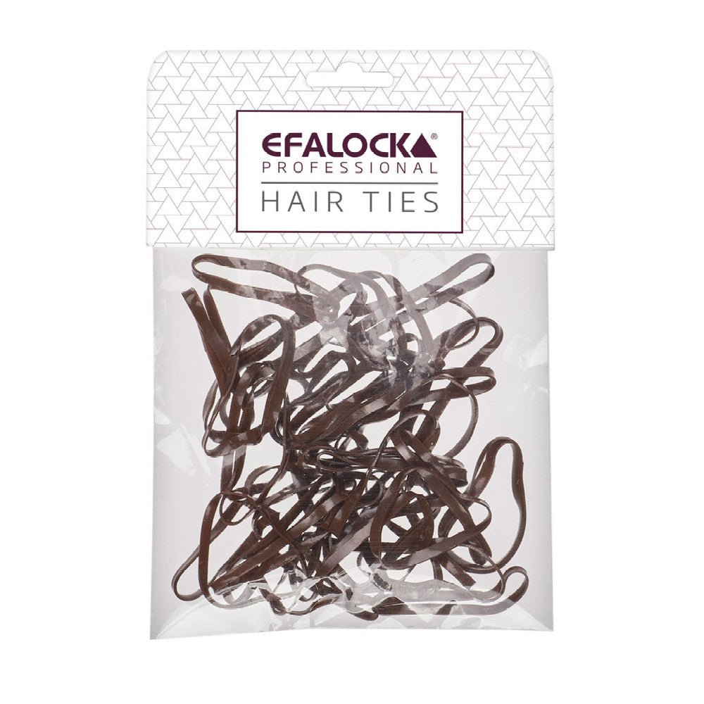 Efalock Hair Ties Silicone Elastiekjes 100st - Koosvanderbeek.nl - Efalock - Elastiekjes
