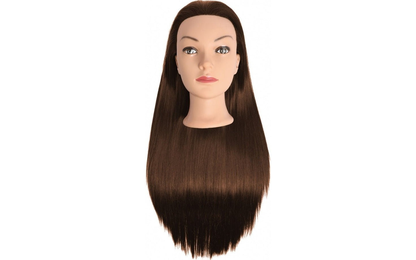 Efalock Oefenhoofd Emotion Lexa Bruin 60cm - Koosvanderbeek.nl - Efalock - Oefenhoofden