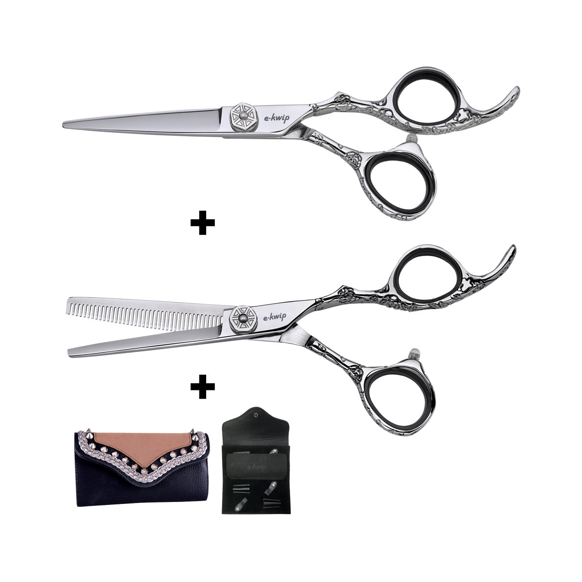 E-Kwip Schaar Set Flower + Gratis Vienna Tooltas