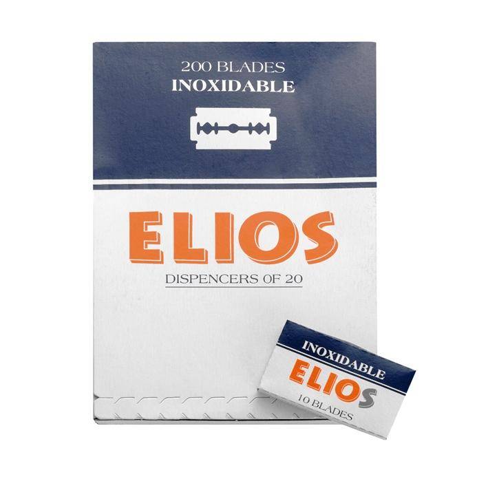 Elio's Scheermesjes Doos 20x10st - Koosvanderbeek.nl - Eurostil - Scheermessen