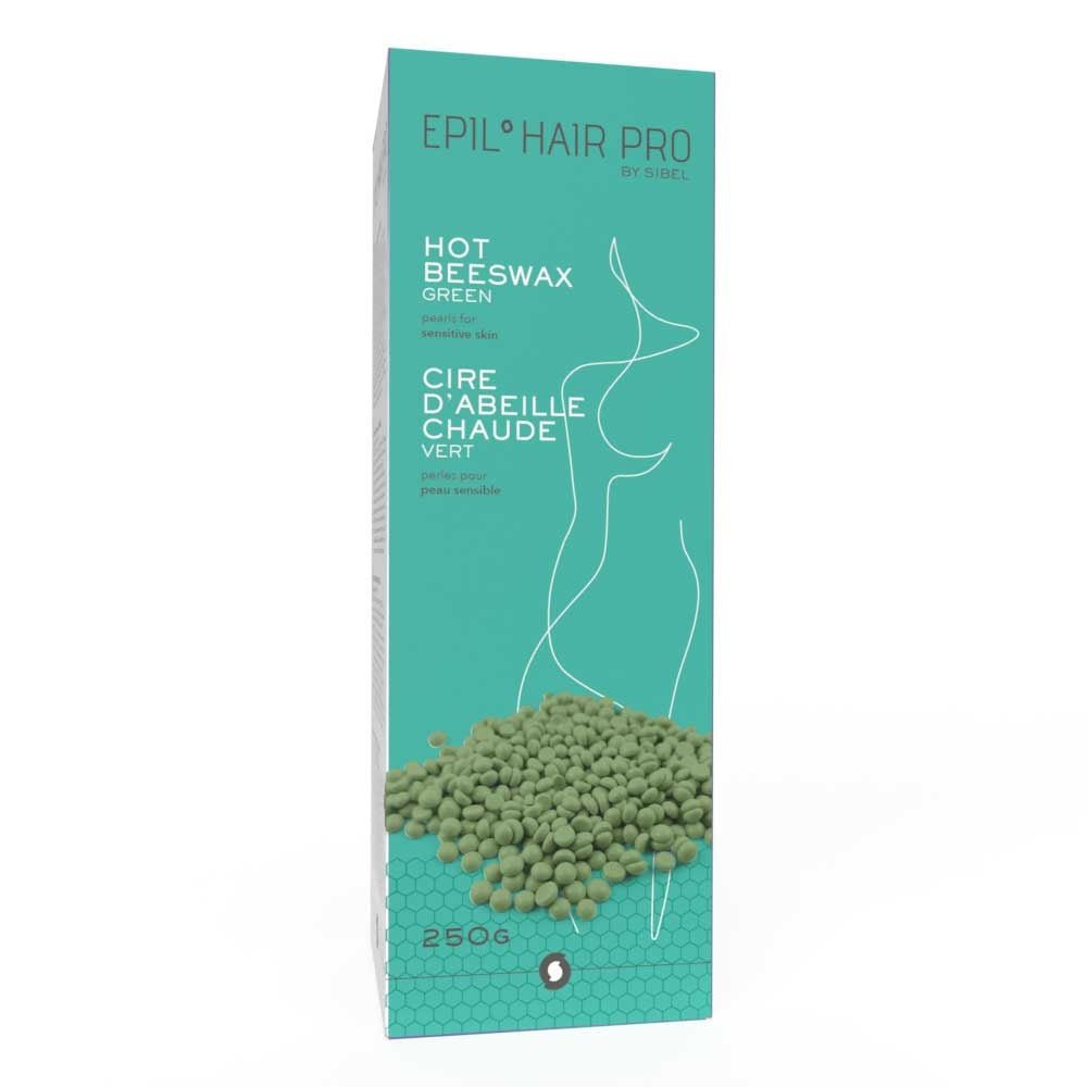 Epil Hair Pro Bijenwas Groen Parels Gevoelige Huid 250g - Koosvanderbeek.nl - Sibel - Epileren