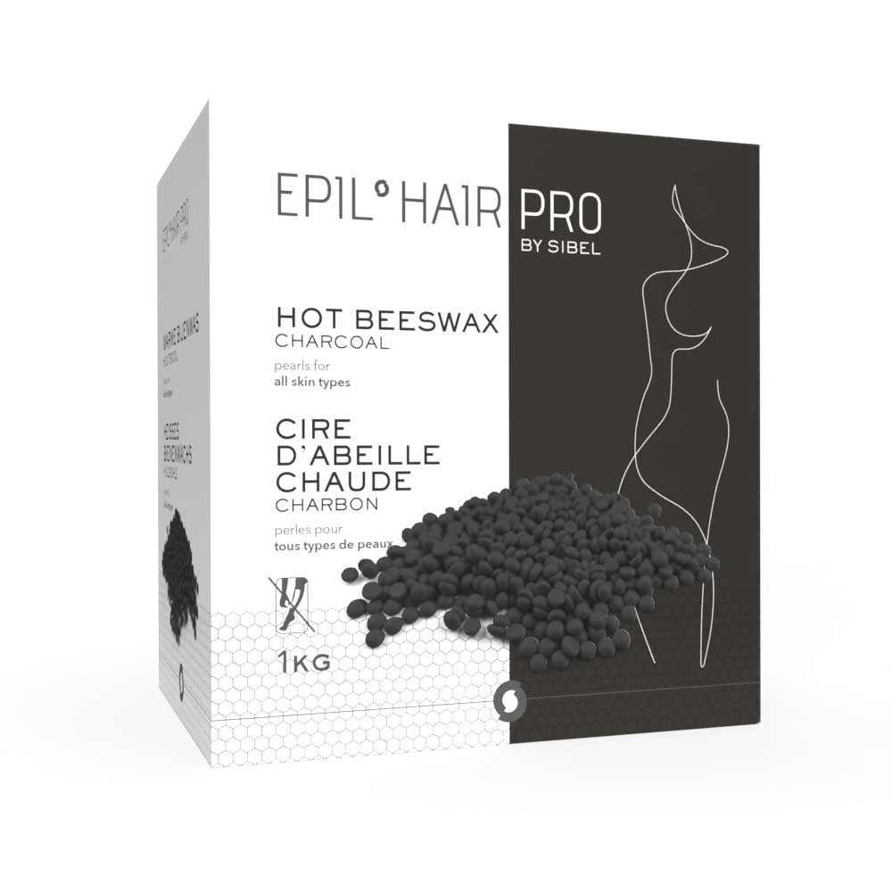 Epil Hair Pro Bijenwas Parels Houtskool 1kg - Koosvanderbeek.nl - Sibel - Epileren