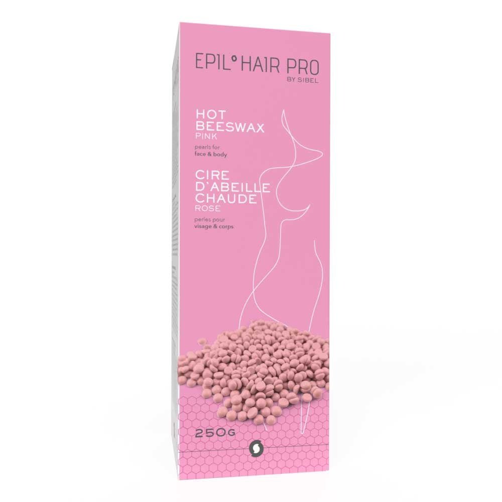 Epil Hair Pro Bijenwas Roze Parels Gezicht & Lichaam 250g - Koosvanderbeek.nl - Sibel - Epileren