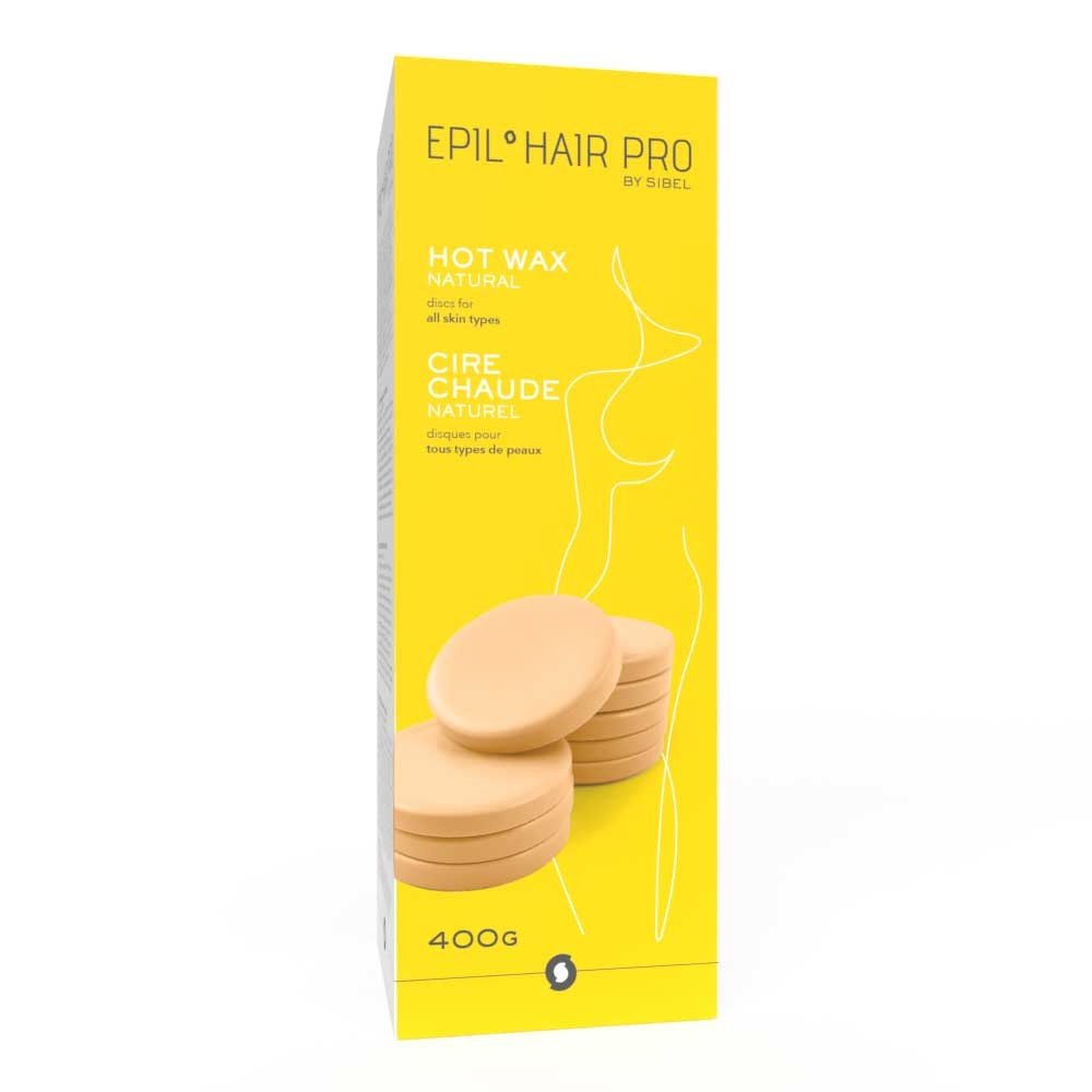 Epil Hair Pro Hot Wax Naturel Alle Huidtypes 400g - Koosvanderbeek.nl - Sibel - Epileren