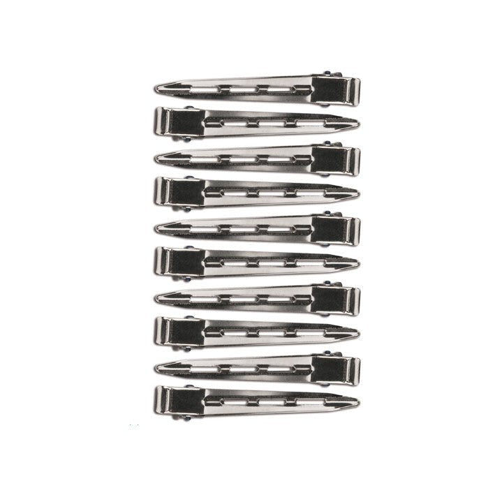 Eurostil Metalen Clips Large 6,5cm 10st - Koosvanderbeek.nl - Eurostil - Watergolfklemmen
