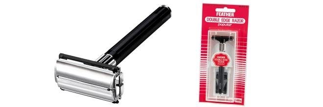 Feather Double Edge Razor - Koosvanderbeek.nl - Feather - Kappersmes