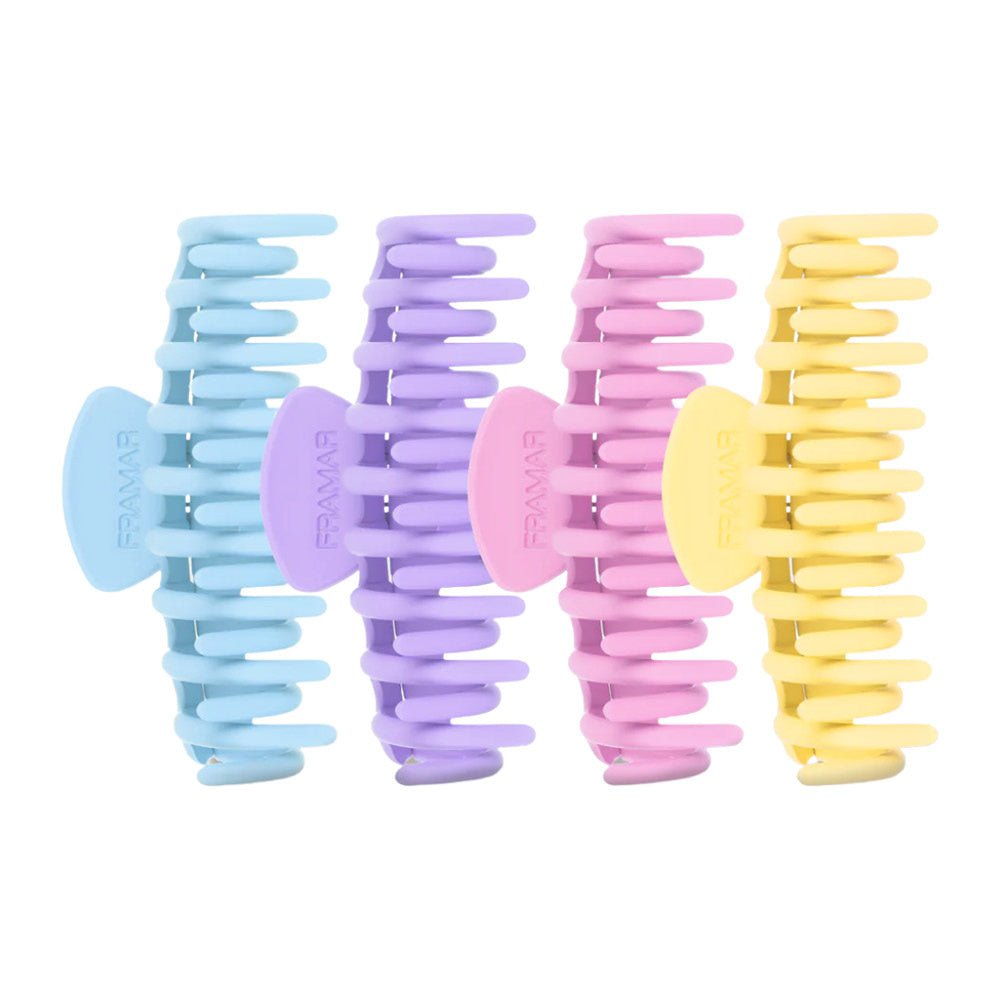 Framar Claw Clips Pastel 4st - Koosvanderbeek.nl - Framar - Verdeelklemmen
