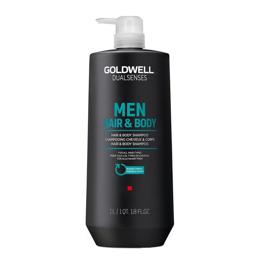 Goldwell DS Men Hair & Body Shampoo 1000ml - Koosvanderbeek.nl - Goldwell - Shampoo