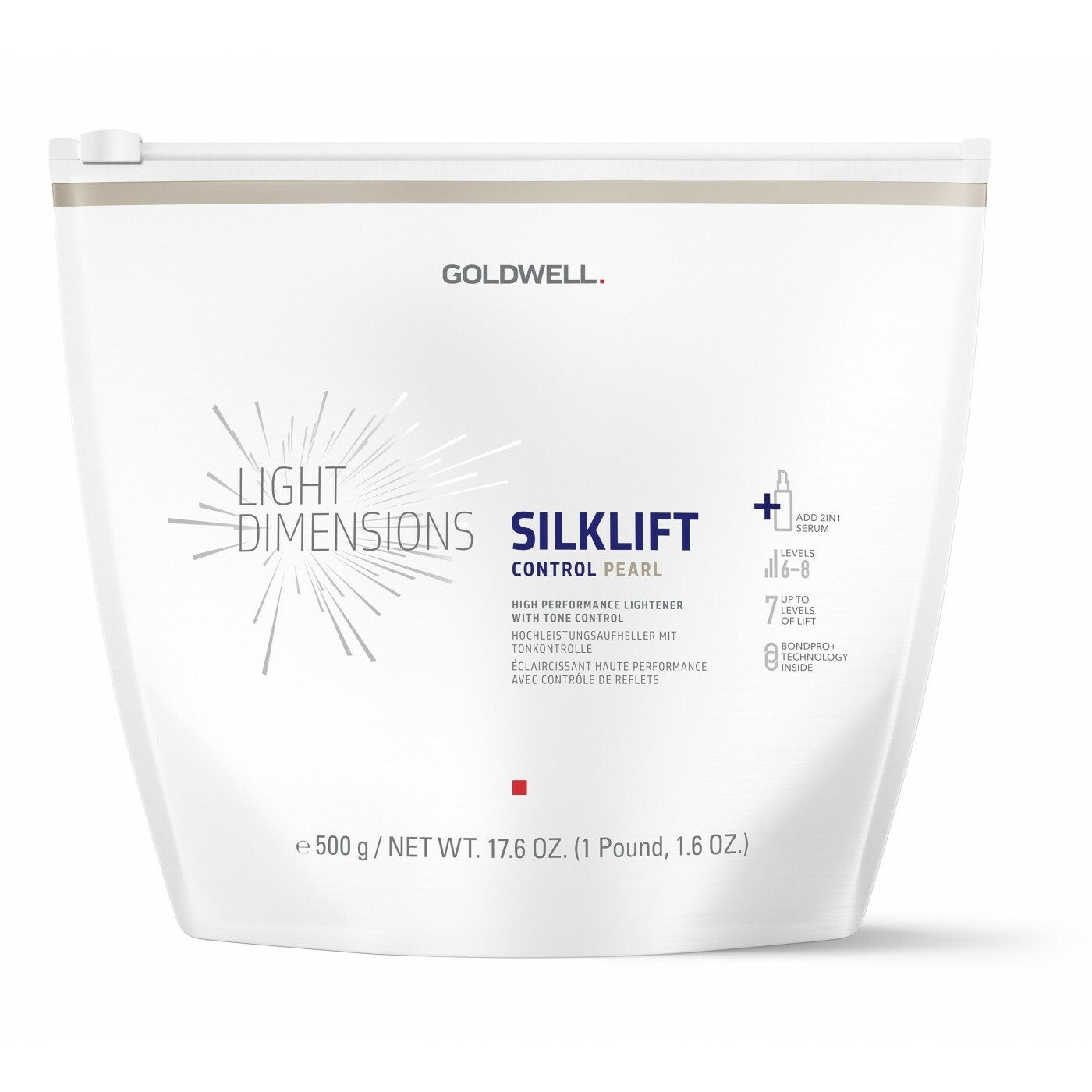 Goldwell Light Dimensions Silklift Control Pearl 500g - Koosvanderbeek.nl - Goldwell - Blondering
