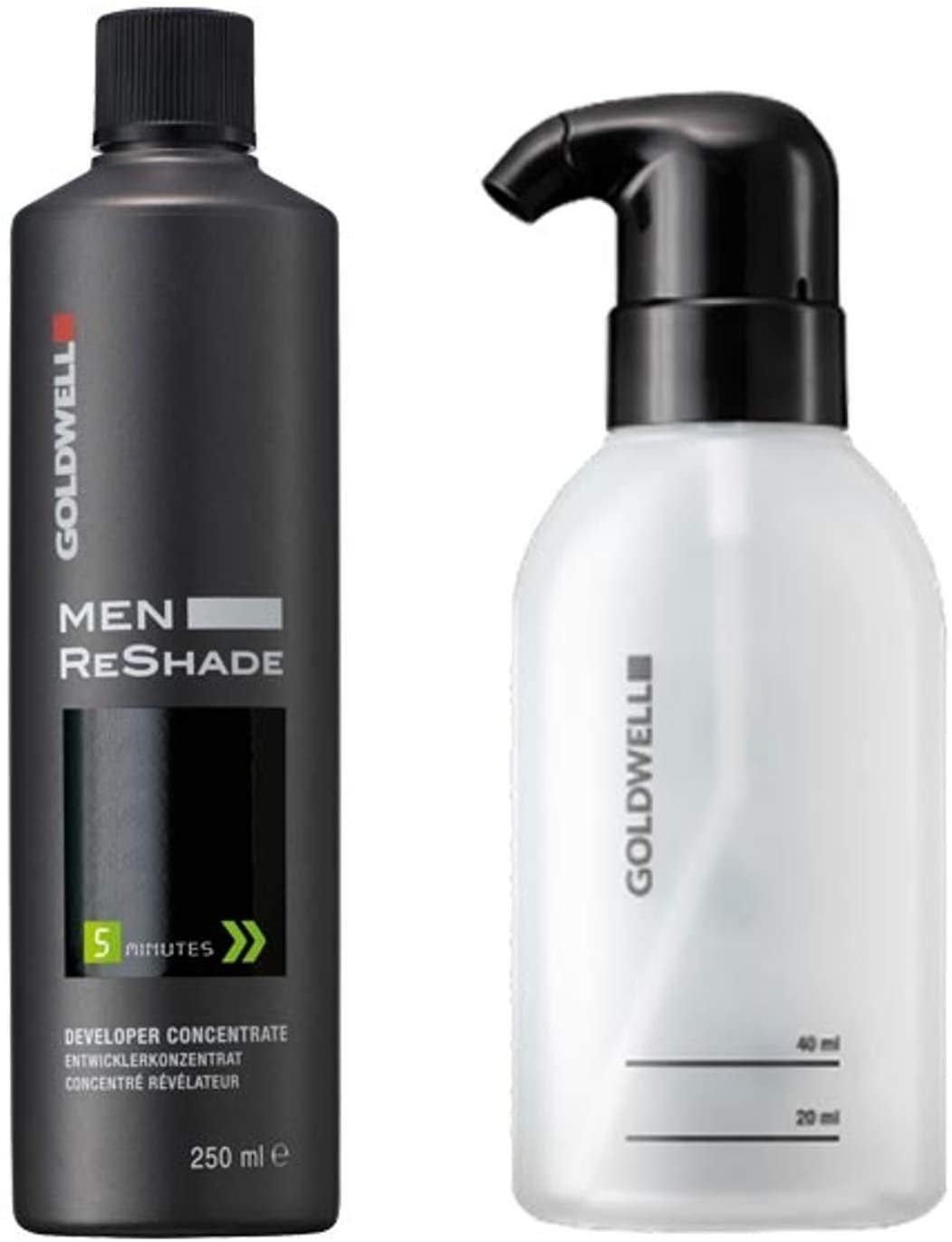 Goldwell Men Reshade Developer + Applicator Set 250ml - Koosvanderbeek.nl - Goldwell - Demi - permanente kleuring