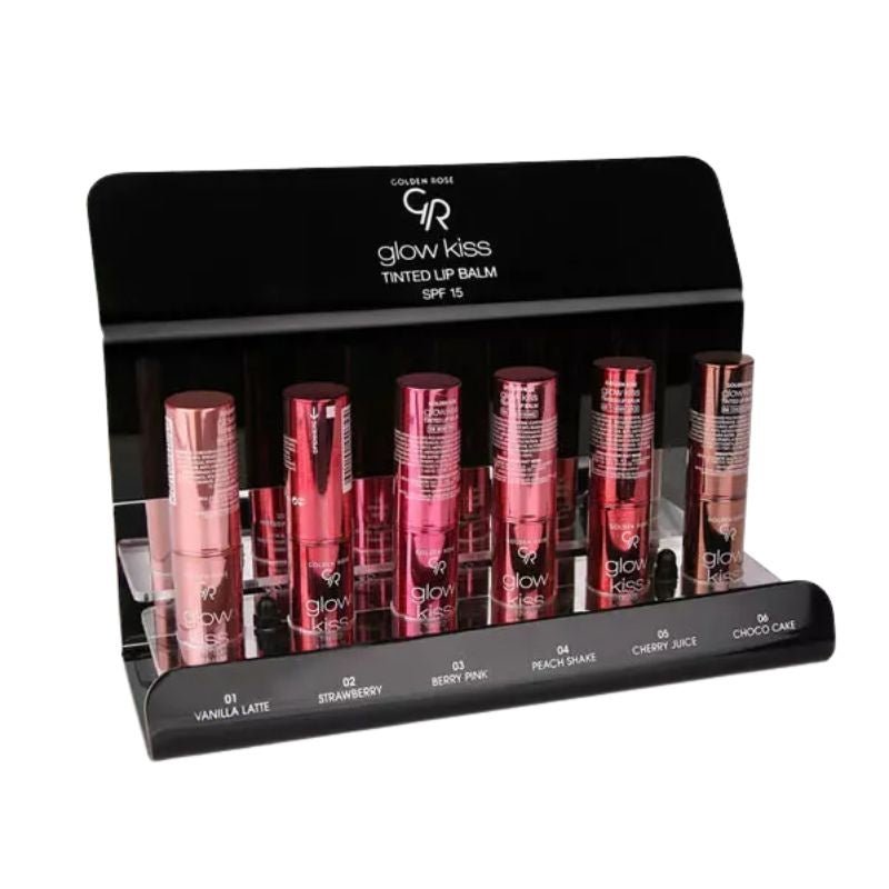 GR Glow Kiss Tinted Lip Balm - Koosvanderbeek.nl - Golden Rose - Lipgloss & lip balm