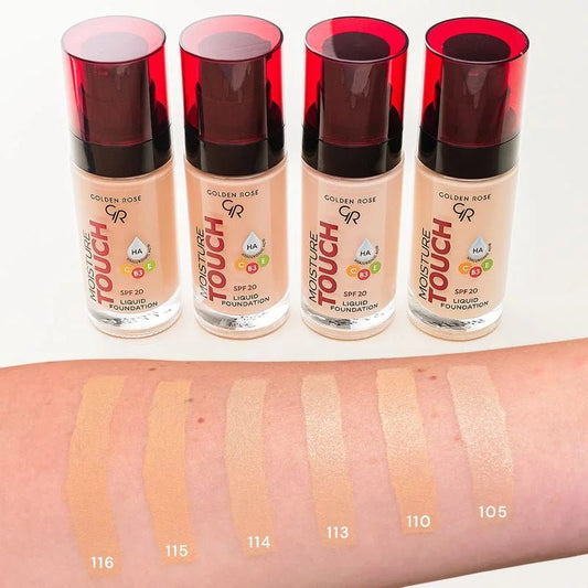 GR Moisture Touch Liquid Foundation - Koosvanderbeek.nl - Golden Rose - Foundations & concealers