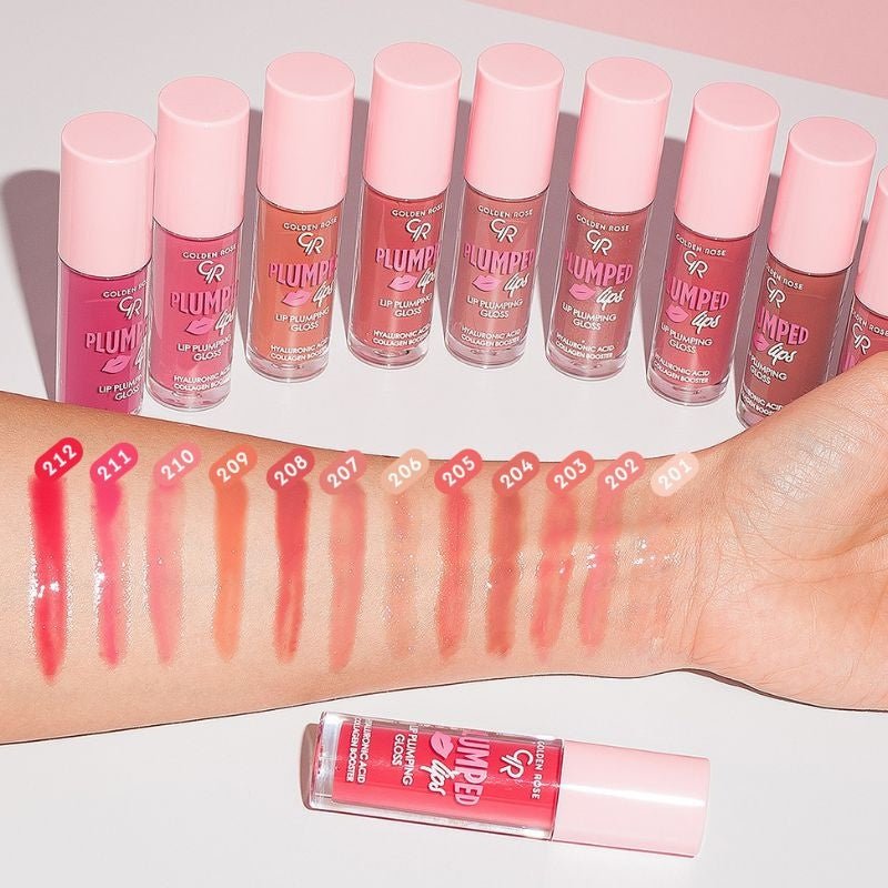 GR Plumped Lips Lip Plumping Gloss - Koosvanderbeek.nl - Golden Rose - Lipgloss & lip balm