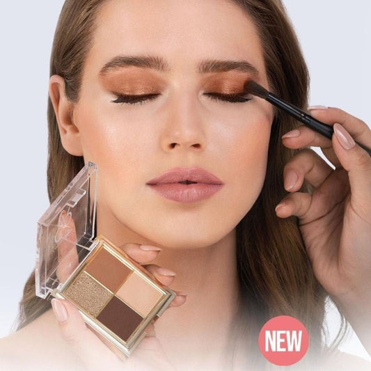 GR Quattro Eyeshadow Palette - Koosvanderbeek.nl - Golden Rose - Oogschaduw