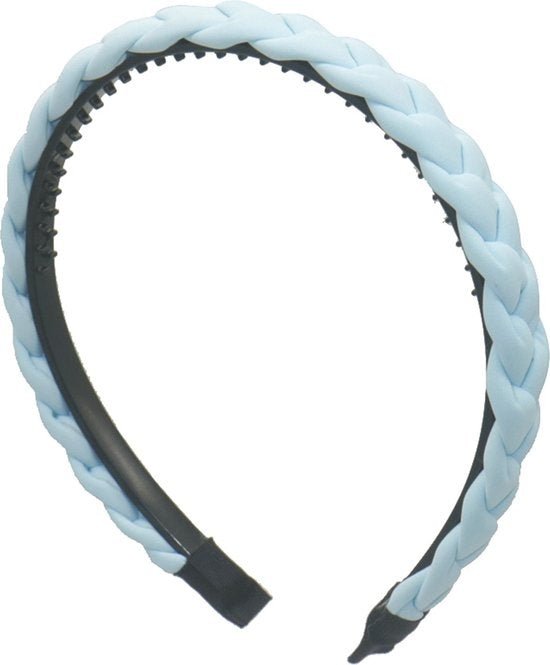 Haarband Braided 1.8cm Blue - Koosvanderbeek.nl - koosvanderbeek - Haarbanden