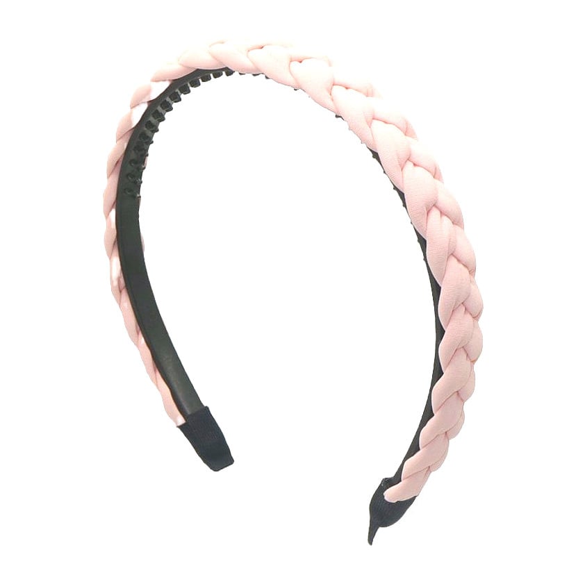 Haarband Braided 1.8cm Pink - Koosvanderbeek.nl - koosvanderbeek - Haarbanden
