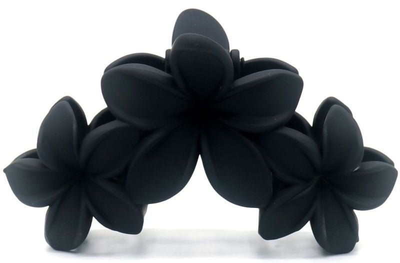 Haarklem flowers black 10cm - Koosvanderbeek.nl - koosvanderbeek - Haarmode