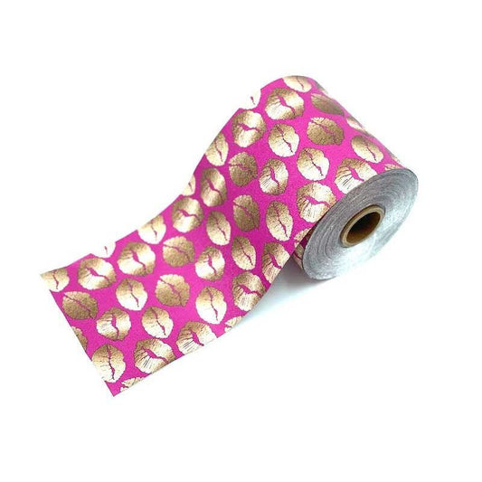 Happy Foils Lovely Lips Embossed Highlight Folie 100m - Koosvanderbeek.nl - Happy Foils - Folies