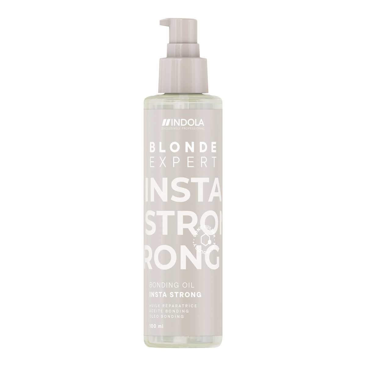 Indola Blonde Expert Insta Strong Bond Oil 100ml - Koosvanderbeek.nl - Indola - Haarolie