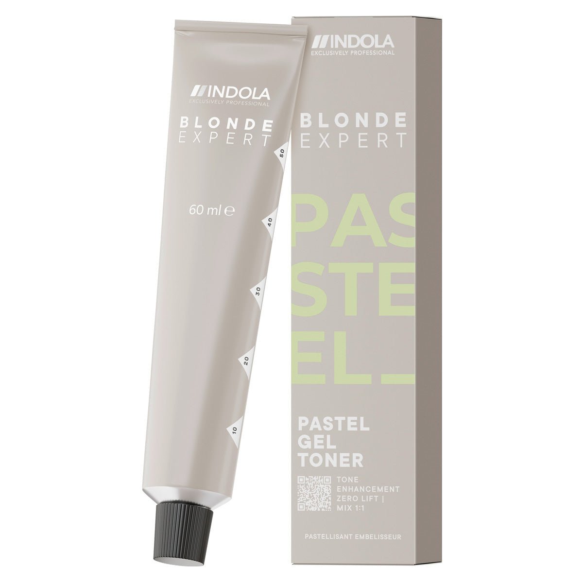 Indola Blonde Expert Pastel Gel Toner 60ml - Koosvanderbeek.nl - Indola - Demi - permanente kleuring