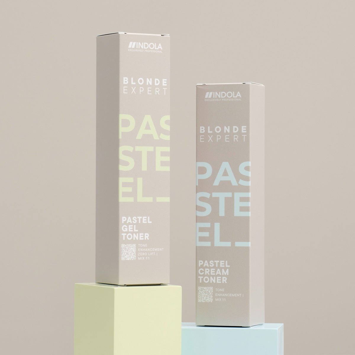Indola Blonde Expert Pastel Gel Toner 60ml - Koosvanderbeek.nl - Indola - Demi - permanente kleuring