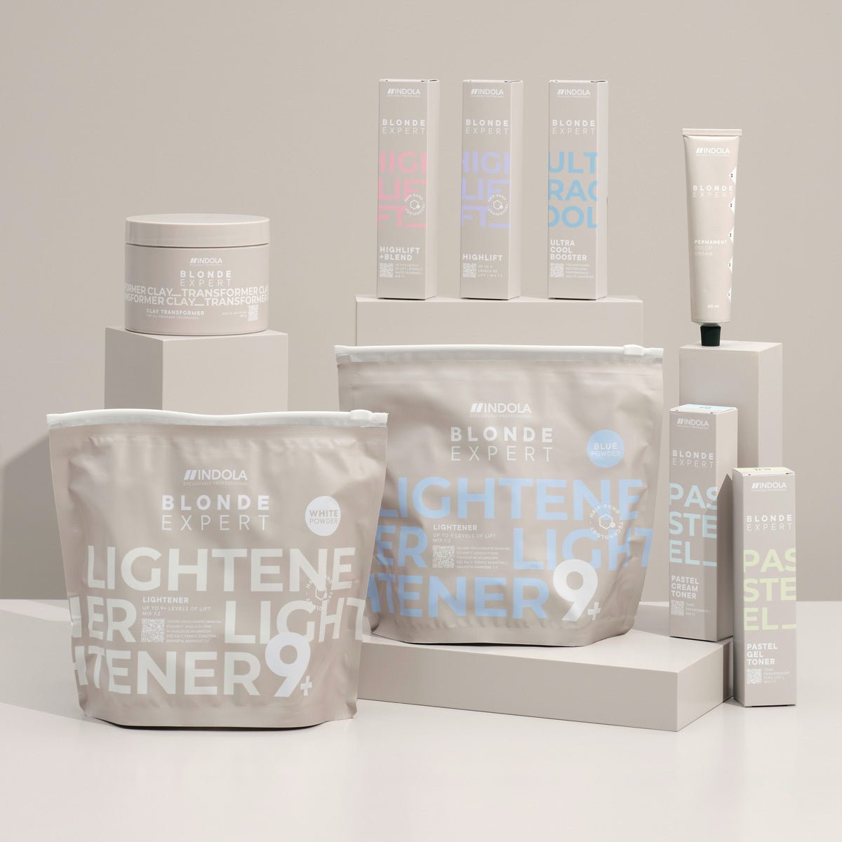 Indola Blonde Expert Pastel Gel Toner 60ml - Koosvanderbeek.nl - Indola - Demi - permanente kleuring
