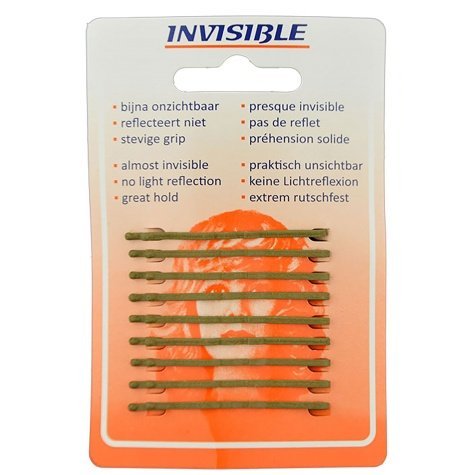 Invisible Haarschuifjes 5cm Kort Blond - Koosvanderbeek.nl - Invisible - Schuifjes & spelden