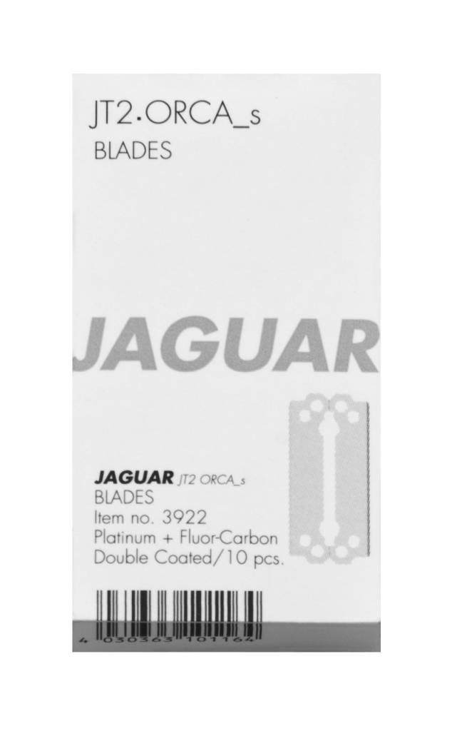 Jaguar JT2 Dubbelziijdige Mesjes Kort Los Pakje 10 stuks - Koosvanderbeek.nl - Jaguar - Kappersmes