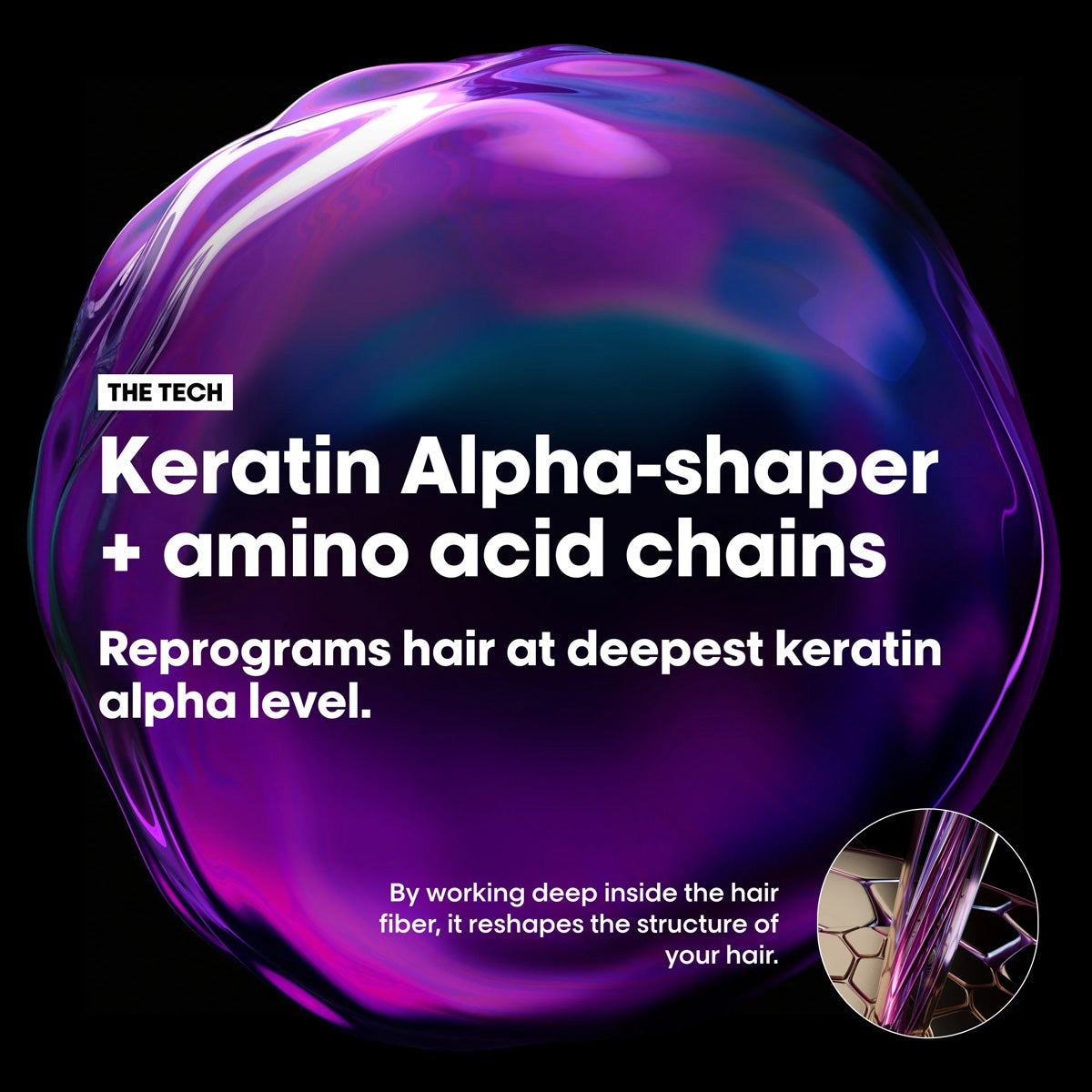 Loreal SE Keratin Alpha Sleek Serum 50ml