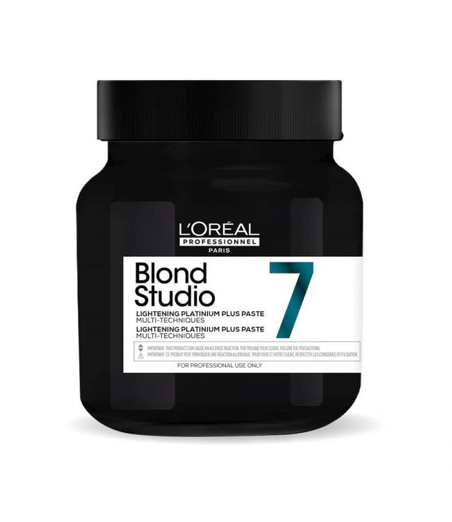 Loreal Blond Studio 7 Platinium Plus Paste Blondeer 500g - Koosvanderbeek.nl - Loreal - Blondering
