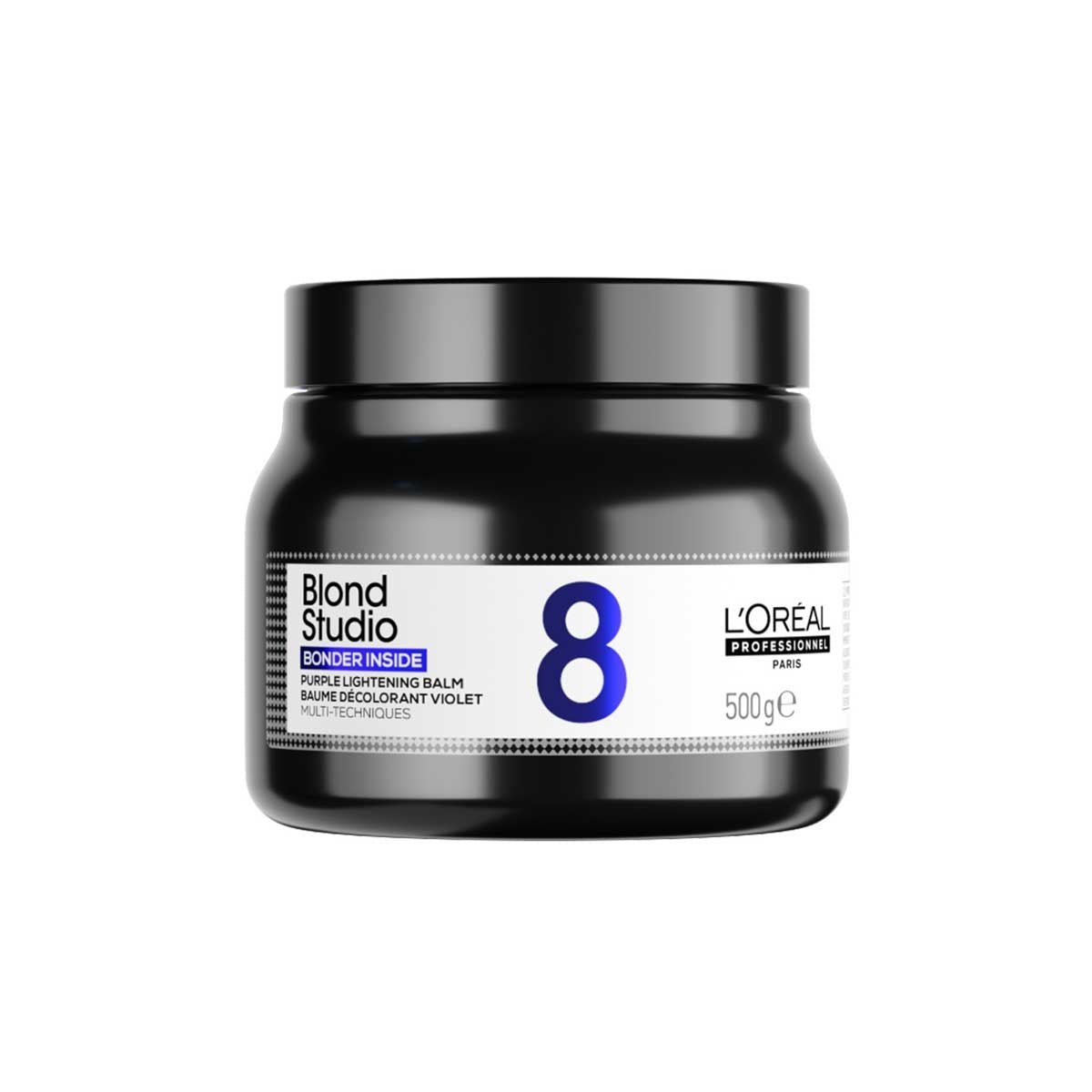 Loreal Blond Studio 8 Bonder Inside Purple Lightening Balm 500g - Koosvanderbeek.nl - Loreal - Blondering