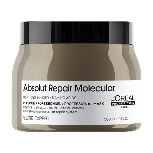 Loreal SE Absolut Repair Molecular Rinse - off Mask - Koosvanderbeek.nl - Loreal - Haarmasker
